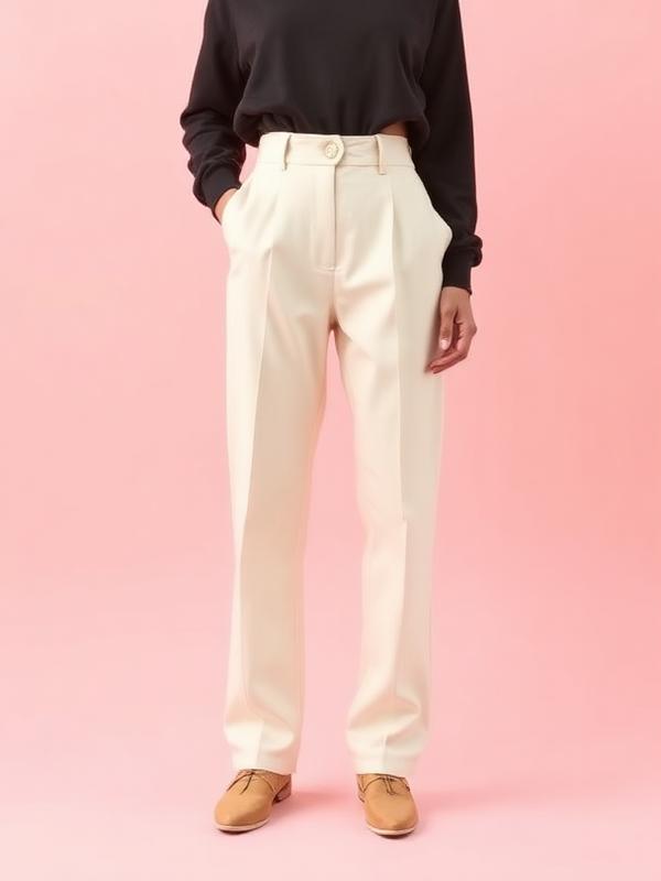 Pantalon Sastre Crema